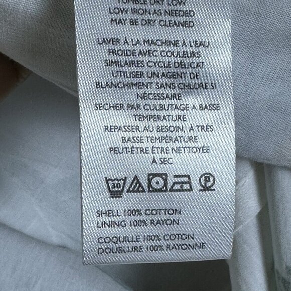 Maeve x Anthropologie The Lillian cap-sleeve button-front midi dress Medium - Picture 15 of 15